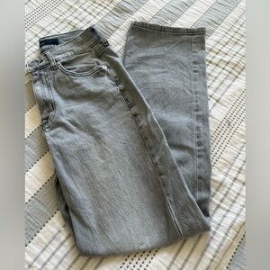 Aeropostale Women's Gray Straight Leg Jeans